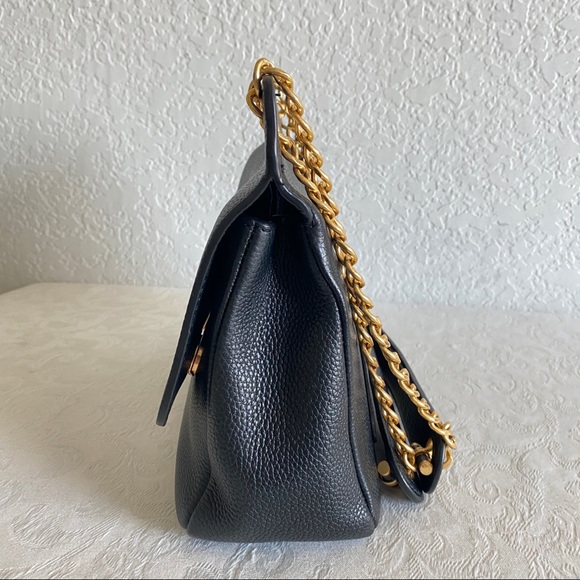 Tory burch black chain strap flap bag - Picture 6 of 15